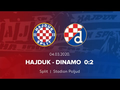 HNK Hajduk Split 0-2 GNK Dinamo Zagreb