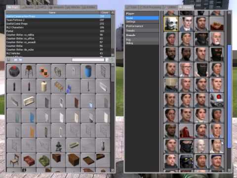 how to change gmod skin