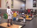 NFL Draft Training - Power Clean & Power Jerk