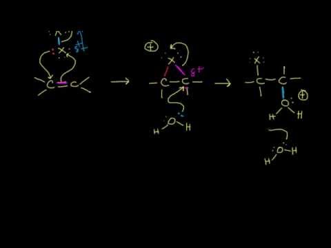Halohydrin formation (video) Khan Academy