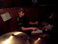 me groovin on drums