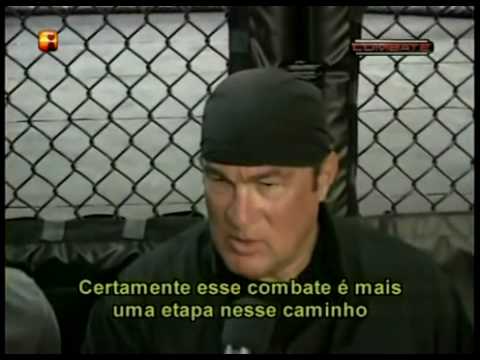 Steven Seagal Training Anderson Silva See video