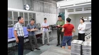 Kiểm tra, thẩm định thực tế năng lực của các nhà cung cấp thực phẩm, suất ăn cho các cơ sở giáo dục trên địa bàn phường Uông Bí