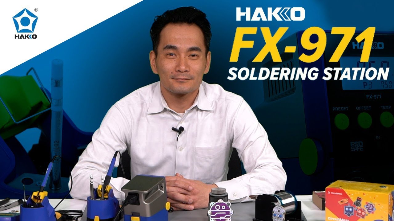 Eye On Hakko | Introducing the NEW Hakko FX-971 Soldering Station
