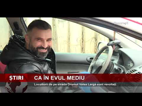 Locuitorii de pe strada Drumul Valea Largă sunt revoltaţi