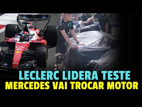 LECLERC É O MAIS RAPIDO | MERCEDES VAI TROCAR MOTOR | ASTON MARTIN VAI PRA PISTA | FORMULA 1