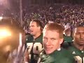 Notre Dame Senior Salute - 11/18/2006