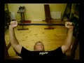 Erik Landström 190kg * 4 bänkpress