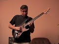 John Kiefer, electric guitar, performs the d minor Gigue from JS Bach's Violin Partita #2, BWV 1004.