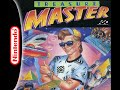 track 4 / 7 (complete soundtrack) platform: nintendo entertainment system developer: software creations publisher: american softworks composer: tim follin year: 1991 (us) tracklist: 1 - title theme 2 - world 1 (the islands) 3 - world 2 (the moon) 4 - worlds 3 + 5 (microchip) 5 - world 4 6 - world 6 (prize world) 7 - world complete this quirky selection may be deceivingly upbeat at first if you're unfamiliar with it. the funky nature of the title theme and world 1 music is undeniably positive, but if i were to make a list of the most over-the-top, in your face, and intricately programed nes music, treasure master would be sure to place quite high on it. tim follin masterfully milks the nes sound with deep percussive effects using the triangle wave, and crams in all sorts of intense effects and arpeggios with impressive compositional skill. there's a lot to absorb here.