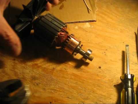 how to rebuild small electric motor