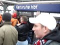 KSC - ULTRAS Frankfurt Mottofahrt \"ORANGE\"