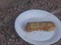Exploding egg roll