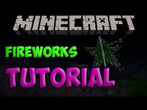 how to make a minecraft firework