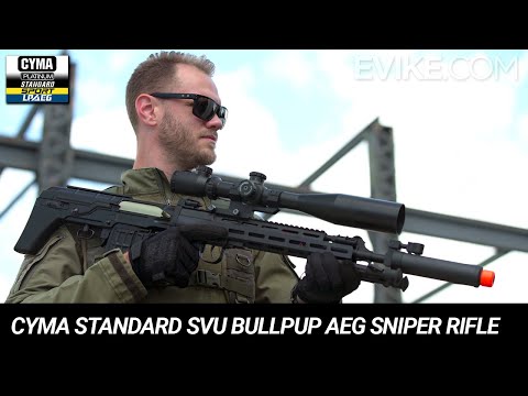 CYMA Standard SVU Bullpup AEG Airsoft Sniper Rifle w/ M-LOK Handguard - Review