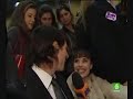 Pilar Rubio con Carles Puyol y Leo Messi