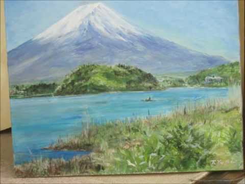 how to draw mt fuji