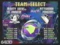 64dd.net us promotion video showing gameplay scene from nhl blades of steel '99 for nintendo 64. source video pipeline inc.