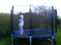 Twat On Trampoline.