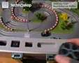 Mini Go-Kart-Rennbahn im Koffer