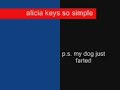 alicia keys feat lellow this is my first vid the best part is the end 

update sept 17, 2007 pleases make some suggestions for another song if i dont put the song up in the next 2 or 3 weeks that means i dont like it (sorry didnt mean to be so harsh)

so please send some suggestions and if you like this video subcribe to my channel because ill be comming out with some new vids soon

update oct 24 2007
sorrt i haven't made any vids lately but i really have a lot of homework and homework is more important than this if i get a day off of school i might do one but by christmas i should have two or three more videos up videos sorry about the inconvience

update november 16
well this is the time, since im out of school for thanksgiving ill make a video in the next week its not going to be an alicia keys its going to be an imogen heap song if you've nver heard it then check it out it will be there by either 2day or the end of the week so just look out for it  
p.s. i might make 2 one will be either jill scott or this woman called  madeline perouux not sure if spell right so just be on the look out see ya later
btw im only in 10th grade not college