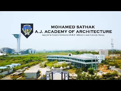 Mohamed Sathak AJ Academy of Architecture Chennai Academic Building video thumbnail 1