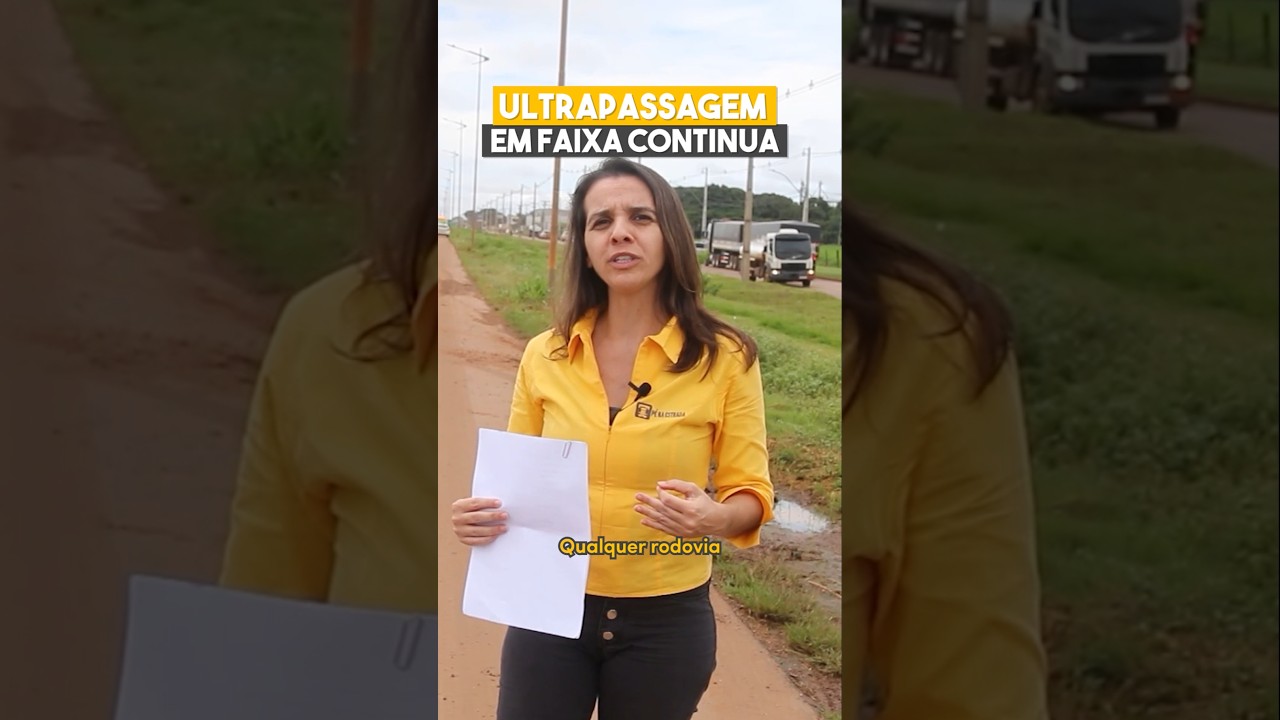Ultrapassagem em faixa contínua