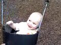 Alon swinging