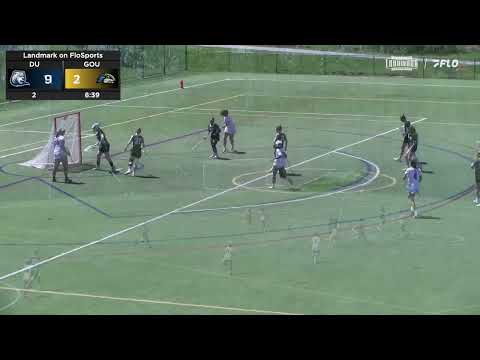 Goucher Women's Lacrosse vs. Drew 4/20/24 thumbnail