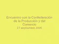 foro confederación de la producción y el comercio