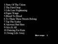 Rise Against, Siren Song Of The Counter Culture Song Menu.
