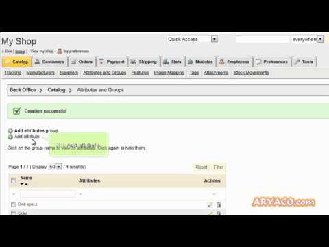 how to setup email in prestashop
