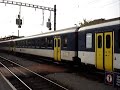 Regio 4252 from St. Maurice (7:13 am) to Renens VD (8:15 am) is leaving Lausanne. RBe 540 009-8 is leading the train.