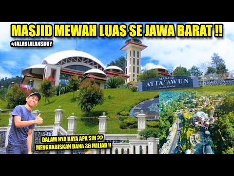 MASJID MEWAH DI PUNCAK | MASJID ATTAAWUN PUNCAK BOGOR #JALANJALANSKUY