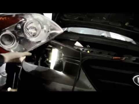 How to replace the daytime running lights on a 2010 Kia Rondo