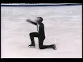 Edmonton, Alberta, CANADA - 1996 World Figure Skating Championships, Men's Long Program - Aleksei Urmanov of Russia suffered 2 late errors which caused him to place 5th in the Long Program. He would end up dropping from 3rd to 5th Place overall.