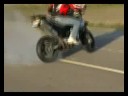 Yamaha XT 660 X supermoto stunts