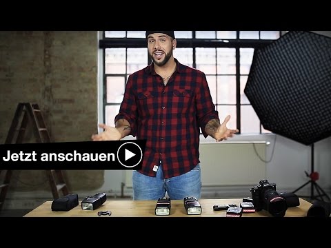 3 GÜNSTIGE AUFSTECKBLITZE FÜR SONY CANON UND NIKON