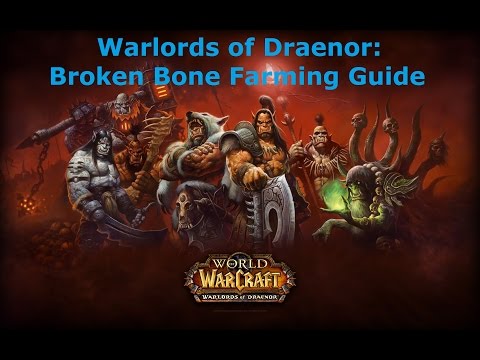 how to collect broken bones