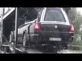 Maserati Quattroporte HEARSE on a Trailer! *HD*