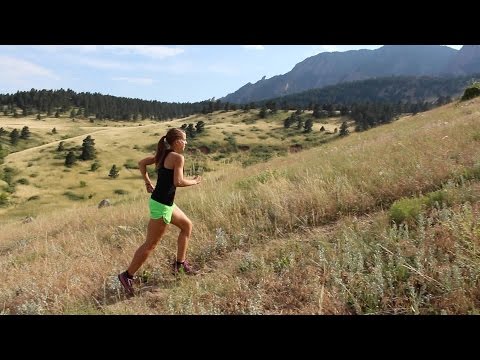 how to properly run downhill