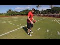 Three step drop (Jay Cutler)