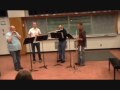 Dieterich Buxtehude - Jig Fugue for flute quartet