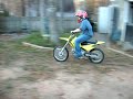 dirtbike baja 90cc rideing