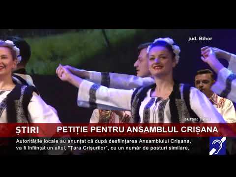 Petiţie pentru Ansamblul Crişana