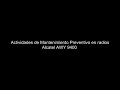 mantenimiento preventivo awy 9400