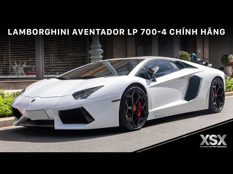 Lamborghini Aventador LP 700-4 chính hãng đầu tiên tại Việt Nam tái xuất trên đường phố TP.HCM | XSX