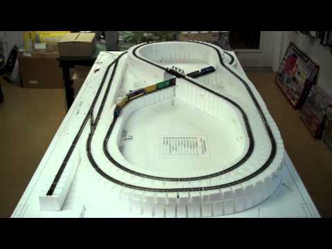 how to build an n gauge layout