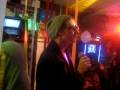 Tyler sings karaoke