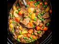 Stir Beef Stew While in Crock Pot